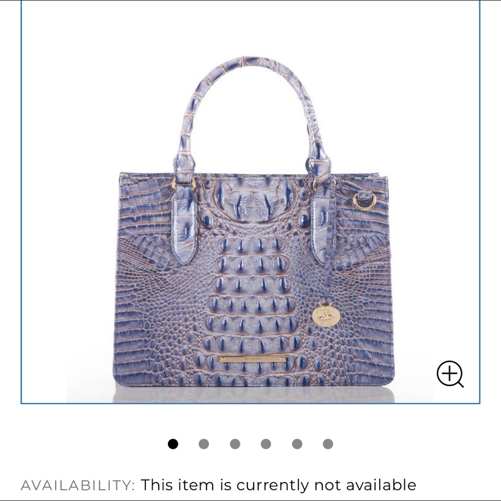 Brahmin Small Camille I’m Washed Indigo